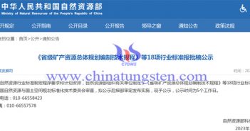 行業(yè)標(biāo)準(zhǔn)報(bào)批稿公示:稀土礦石化學(xué)分析方法 行業(yè)標(biāo)準(zhǔn)報(bào)批稿公示公告