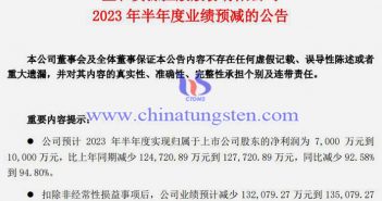 盛和資源淨(jìng)2023年上半年業(yè)績(jī)預(yù)告圖片