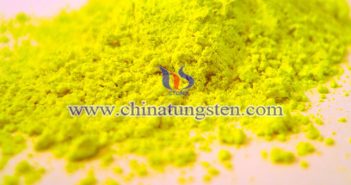 High Density Yellow Tungsten Oxide high density yellow tungsten oxide Chinatungsten picture