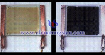 新しいエレクトロクロミックデバイスのWO3畫(huà)像