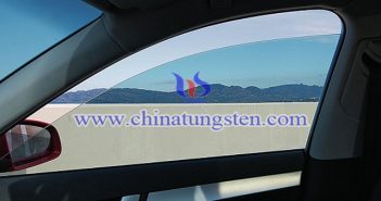 自動(dòng)車用斷熱ガラス用三酸化タングステン 自動(dòng)車用斷熱ガラスの酸化タングステン畫像