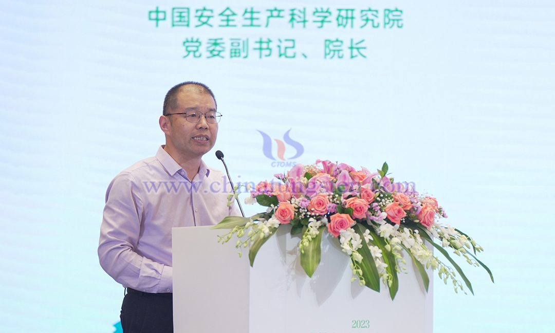 中國安全生產(chǎn)科學研究院黨委副書記、院長 周福寶